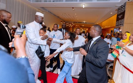 Abanya-Guinea baba mu Rwanda bakiranye urugwiro perezida wabo