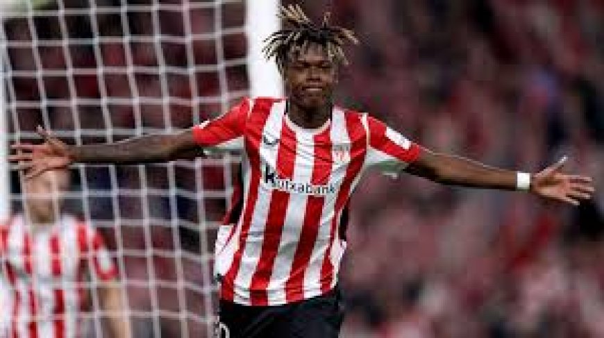 Mikel Arteta yagiranye ikiganiro cyihariye n'umukinyi Nico Williams amusaba gusinyira Arsenal