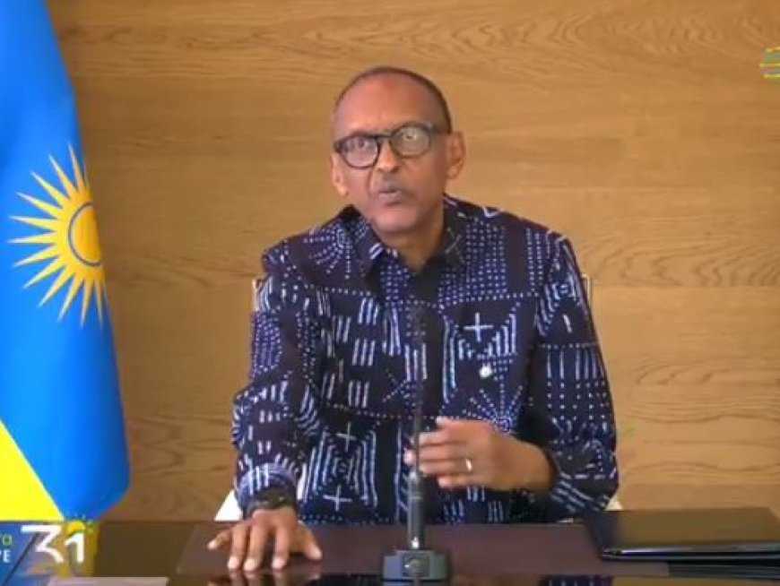 Perezida Kagame yanenze raporo ya UN ishinja u Rwanda gufasha AFC/M23
