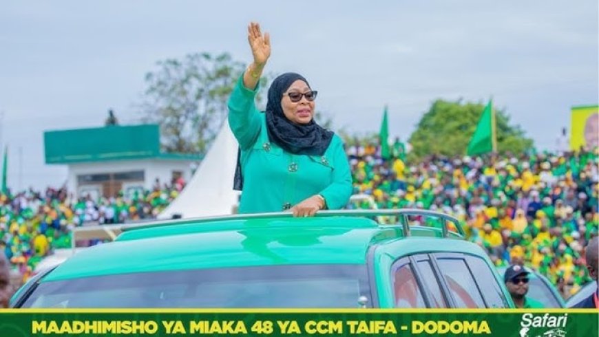 Perezida Suluhu yatangije gahunda yo kwiyamamariza manda ya kabiri