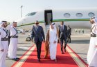 Perezida Kagame yageze I Doha mu nama afitanye na Emir wa Qatar