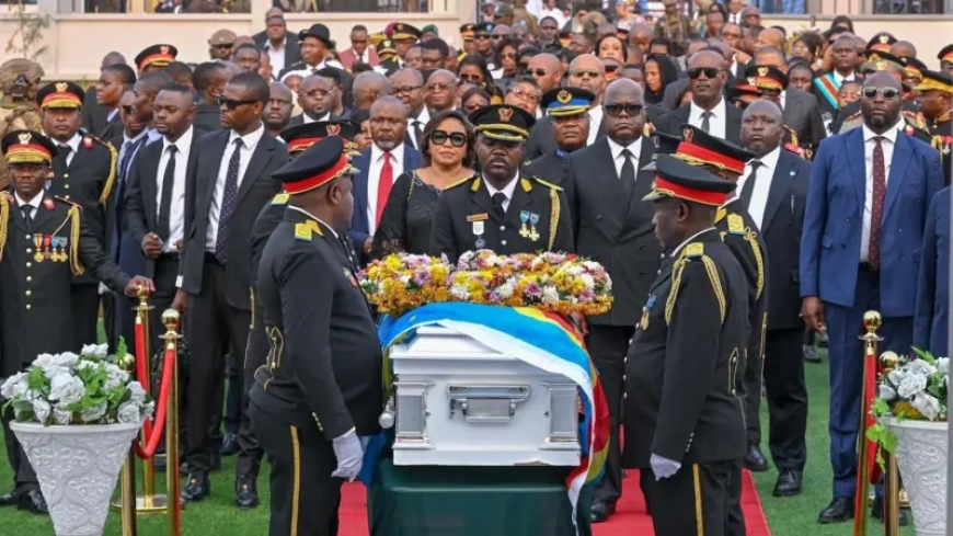 Gen. Peter Cirimwami na Col. Rugabisha bashyinguwe mu cyubahiro i Kinshasa, bahabwa impeta z’ubutwari nyuma yo kugwa ku rugamba