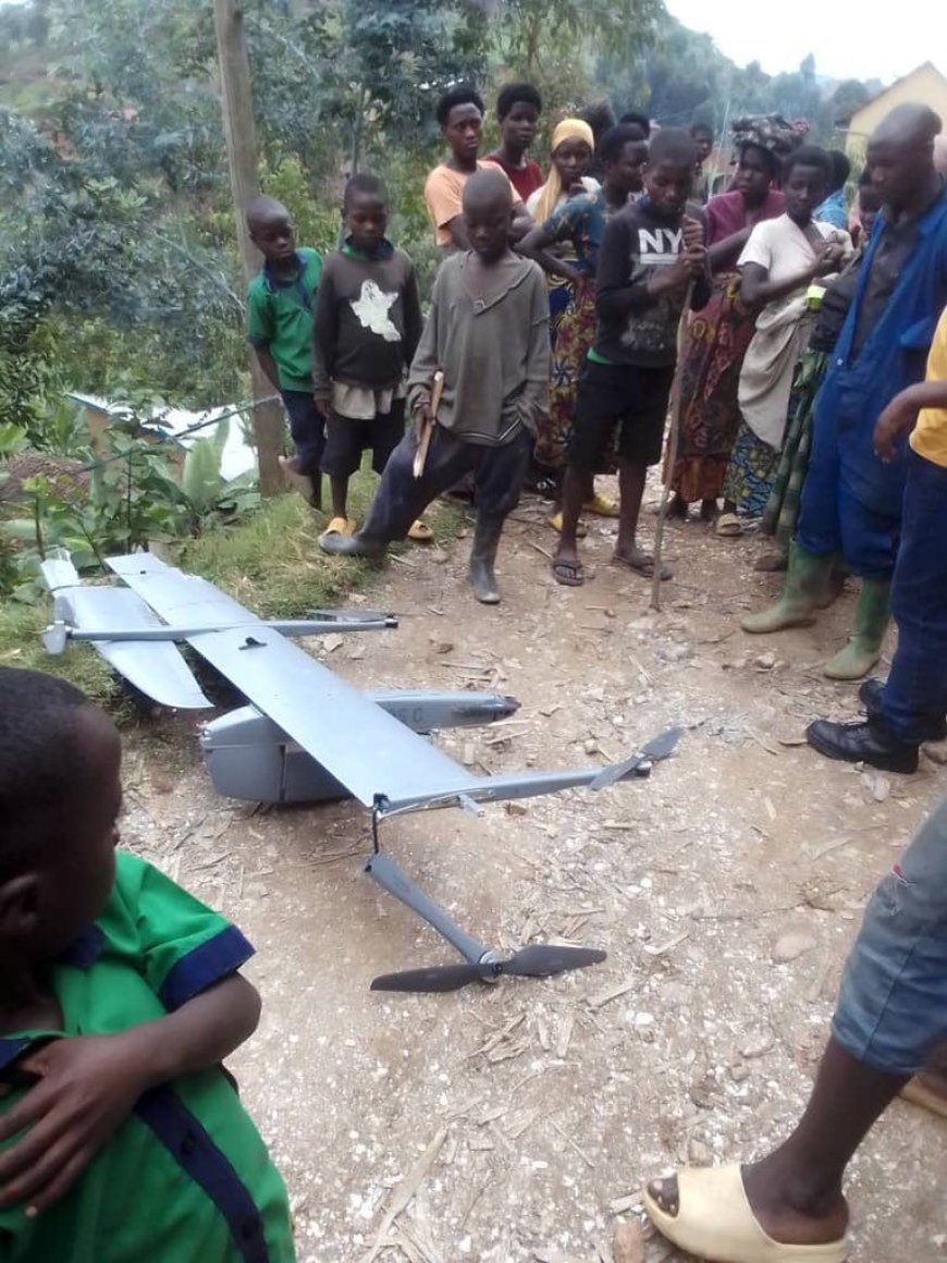 Drone y’ingabo z’u Rwanda yahanutse, ikomeretsa abanyeshuri batatu mu Karere ka Rutsiro