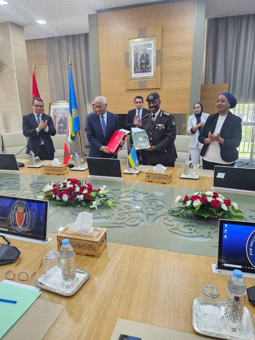 U Rwanda na Maroc byasinyanye amasezerano y’ubufatanye mu by’Igorora no gucunga amagereza