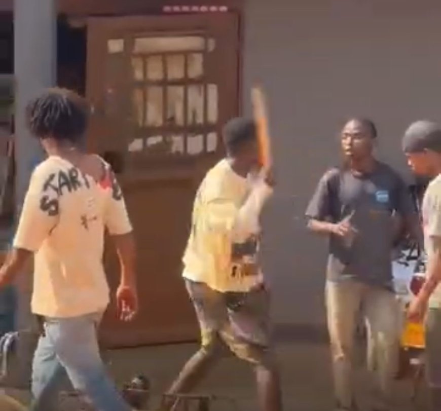 Polisi yafunze abanyamahanga batatu bakekwaho gukubita abamotari