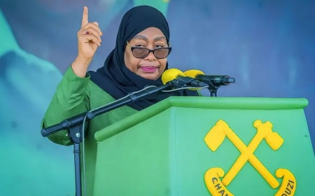 Tanzania: Samia Suluhu Hassan yatsinze amatora ya Perezida n’amajwi hafi 98%