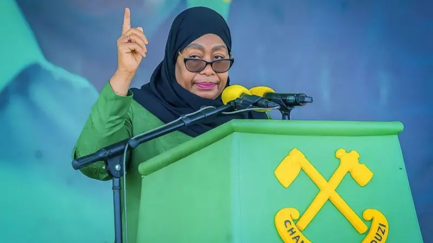 Tanzania: Samia Suluhu Hassan yatsinze amatora ya Perezida n’amajwi hafi 98%